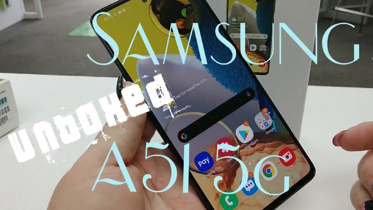 UNBOXING: The Samsung A51 5G, by Cricket Wireless