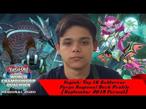 Yugioh: Top 16 Subterror Fargo Regional Deck Profile (September 2019 Format)