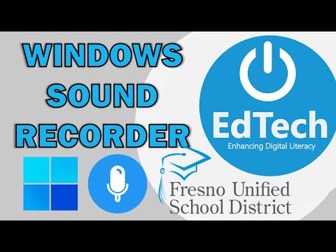How to Use the Windows Sound Recorder