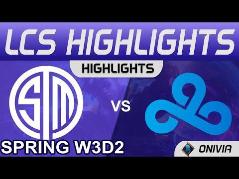 TSM vs C9 Highlights LCS Spring Season 2022 W3D2 Team SoloMid vs Cloud9 by Onivia