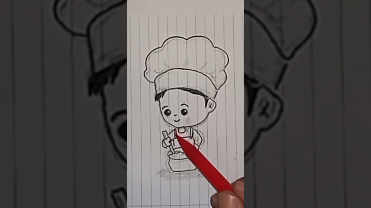 koki kartun #drawing