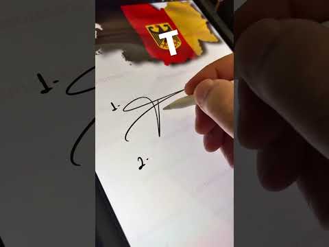 #T Letter T Signature examples…