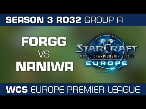 NaNiwa vs. ForGG - Group A Ro32 - WCS Europe Season 3 - StarCraft 2
