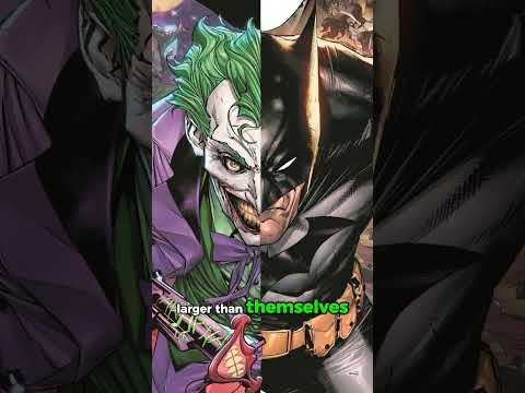 Batman vs Joker: Two Sides of the Same Coin@hcpk1 #comics #batmanvsjoker #DC comics#couplegoals