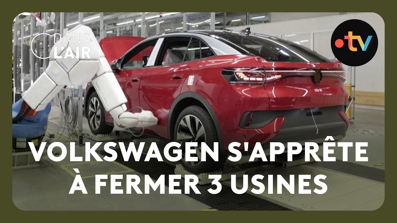 Allemagne : la crise chez Volkswagen - reportage #cdanslair 01.11.2024