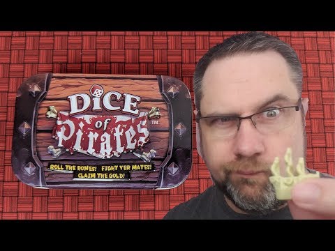 The P is not silent:  Dice of Pirates Review