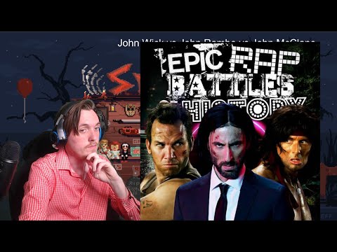 John Wick vs John Rambo vs John McClane (Reaction/Breakdown) Epic Rap Battles Of History