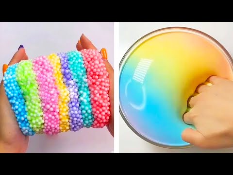 1 Hour Oddly Satisfying Slime ASMR No Music Videos - Relaxing Slime 2022