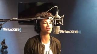 Bri Warms Up For SiriusXM Performance