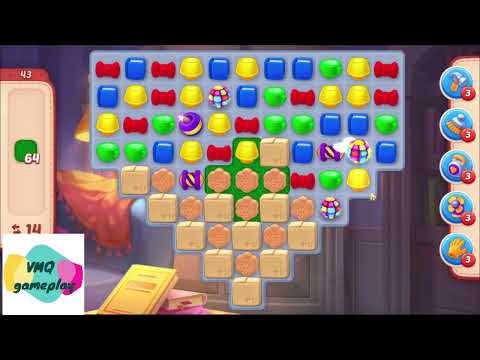 Homescapes level 43 | VMQ gameplay