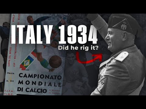 1934 WORLD CUP - THE MOST RIGGED WORLD CUP OF ALL TIME?