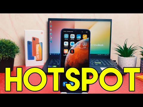 How to Set Up Mobile Hotspot on Xiaomi Redmi 9C  - Create WiFi Hotspot