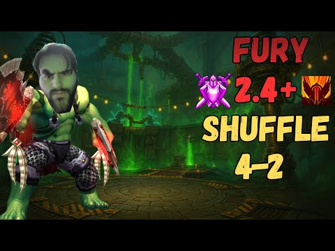 Fury Warrior PvP Shuffle 2.4k Domination | The War Within S3