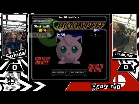 KSU Smash Presents: REDACTED - Sp1nda (Fox) vs. Fizzle_Boy (Puff) - Pool MB2 Winner's T48 Qualifier