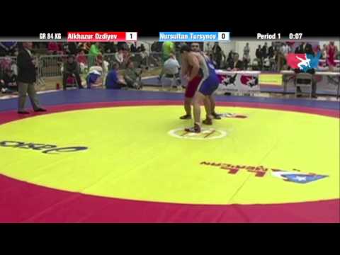 GR 84 KG   CSF   Alkhazur Ozdiyev KAZ vs  Nursultan Tursynov KAZ