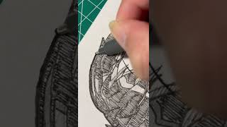 Download lagu Lining is fun - Peni Parker Lining | #line #lineart #inking #ink mp3