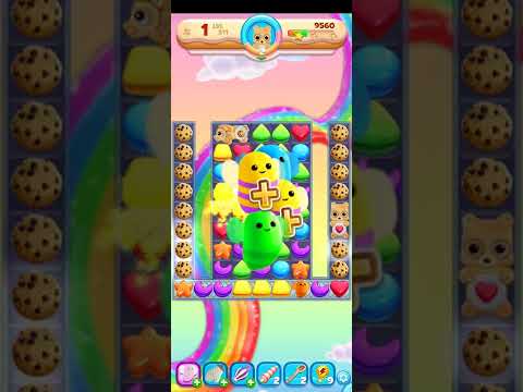 Cookie Jam Blast Game Play Walkthrough Rainbow Run Levels 511-520