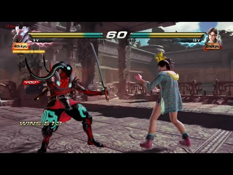 265_6 Yoshimitsu vs Julia Chan - Tekken 7 ( Uchiha x24 ) Online PC sin Grafica
