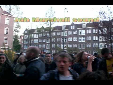 QUEENS DAY FAMILY SESSION Amsterdam 2010, Jah Marshall sound ft. Ras Iyiapo (1)