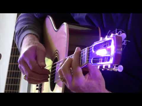 Mark Hanson showcases a James White Dreadnought Guitar