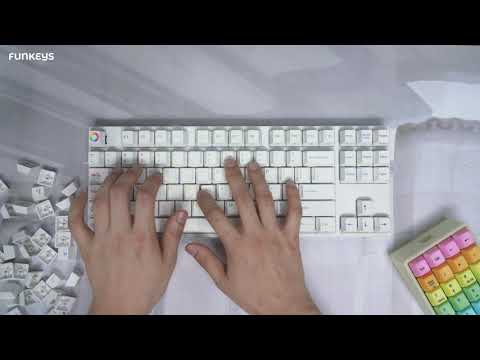 VARMILO VA87M RAINBOW 2 RGB LED PBT �����ȭ ����