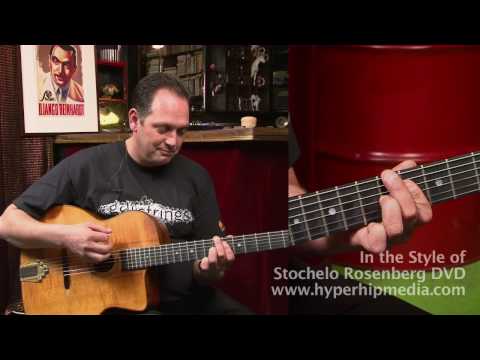 Rosenberg Trio - " For Sephora " Jazz Manouche Chord Voicing lesson DVD excerpt