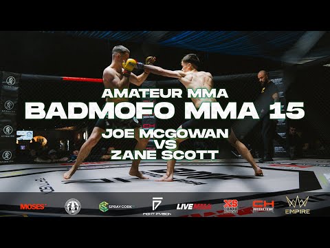 BMF 15 | Joe McGowan vs Zane Scott  | Amateur MMA