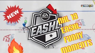 NHL 19 FUNNY MOMENTS EASHL | GOALS, SAVES & HITS episode 1 NHL 19 FUNNY MOMENTS EASHL | GOALS, SAVES & HITS episode 1