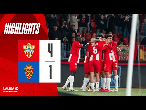 Resumen | UD Almería 4-1 Real Zaragoza