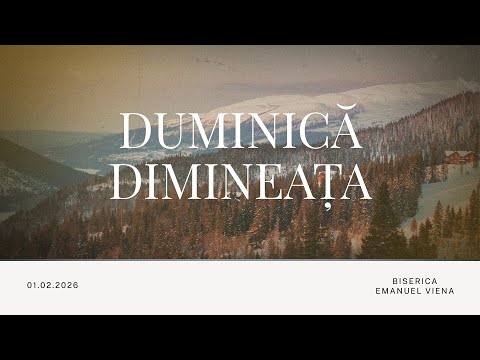 Emanuel Wien | Cina Domnului - Duminică Dimineaţa  | 01.02.2026