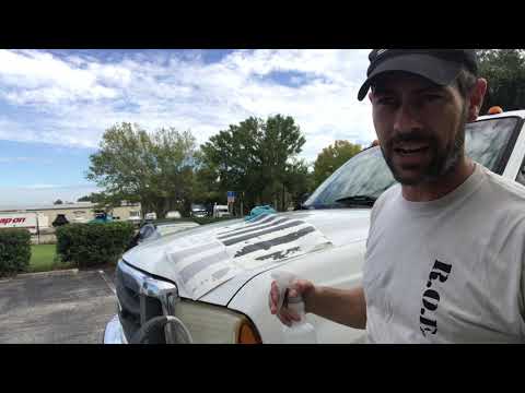 Large Vinyl Hood Decal Installation Video