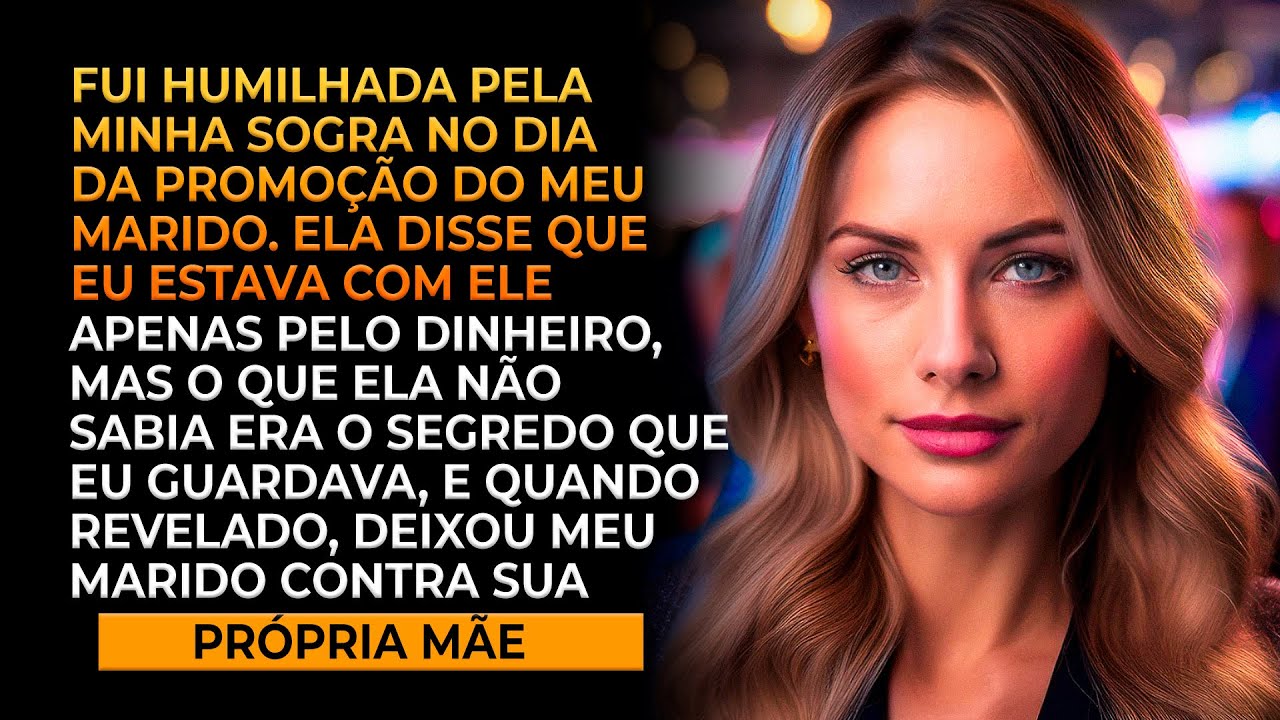 Fui humilhada pela minha sogra na promoção do meu marido, mas ela não imaginava que isso aconteceria