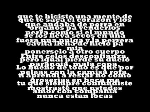 El Amor Dura Tres Meses - CON LETRA - Pandesousa Ft Reis Belico