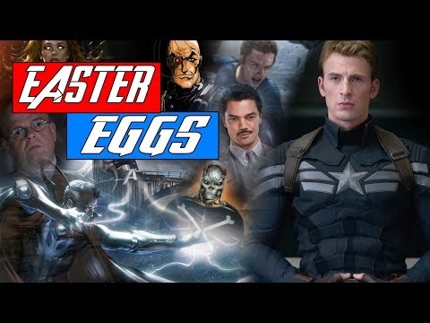 Captain America The Winter Solider - ALL EASTER EGGS