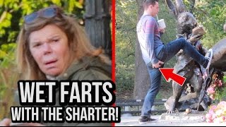 Wet Farts In Central Park The Sharter Prank  I took The Sharter by Sons of Arkham to Central Park
