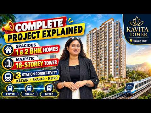 Kavita Tower Kalyan west - 1 & 2 BHK residences — video