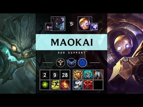Maokai Support vs Blitzcrank - EUW Diamond Patch 25.18