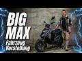 Nova Motors Big Max Der 50er Naked Motorroller