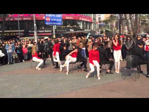 FIESTAR ゲリラライブ 150308 @弘大② 짠해