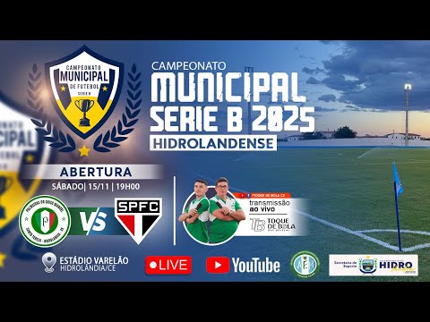PALMEIRAS STZ X SÃO PAULO ANDRADES -QUARTAS DE FINAL CAMPEONATO HIDROLANDENSE SERIE B 2025