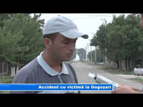 Accident cu victimă la Gogoșari