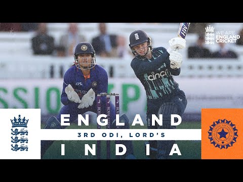 Dramatic Finish | Highlights - England v India | 3rd Women's Royal London ODI 2022