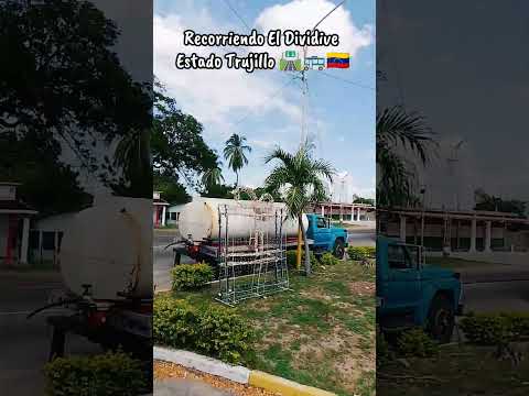 Recorriendo El Dividive 🚌 Estado Trujillo 💚🤍❤️ #valera #zonabaja #venezuela