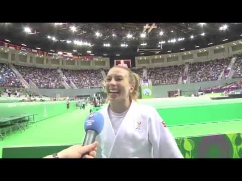 European Games: Charline VAN SNICK (BEL) -48kg