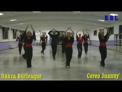 DANZA BURLESQUE Coreo Juanny' RBL Balli di Gruppo 2015