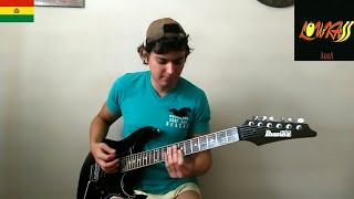 Feel High - Loukass (guitar cover)(reggae rock boliviano)