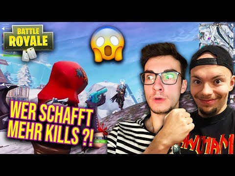 EPISCHE FORTNITE KILL CHALLENGE! WER SCHAFFT MEHR?