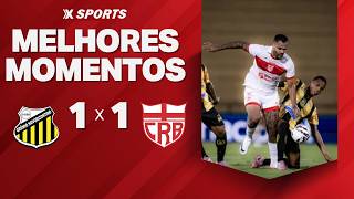 NOVORIZONTINO 1x1 CRB - MELHORES MOMENTOS BRASILEIRÃO SÉRIE B