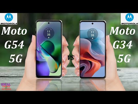 Motorola moto G54 5G vs Motorola moto g34 5G
