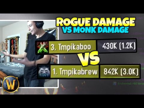 There MIGHT be a Difference Between Rogue and Monk Damage